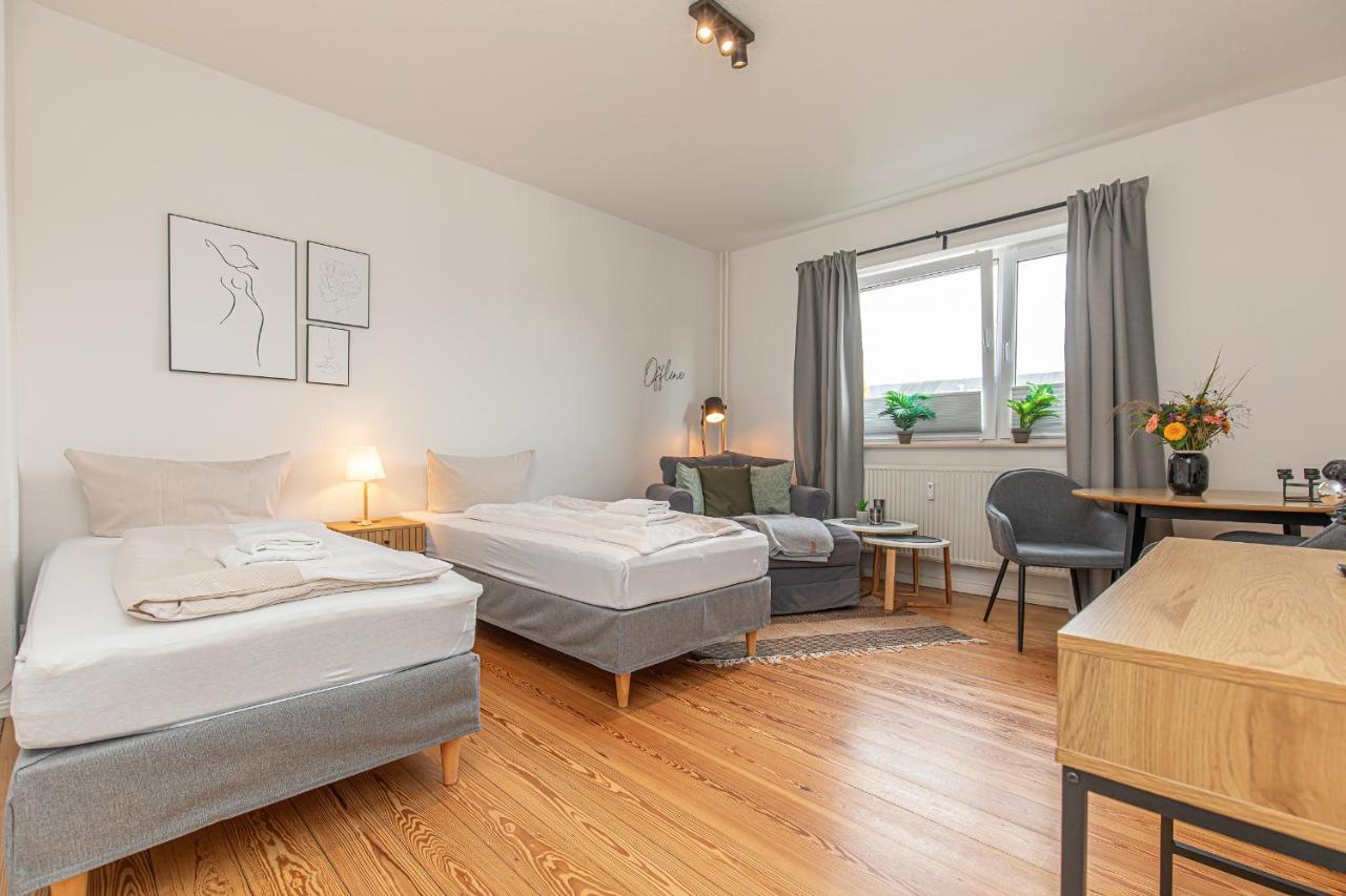 Fewo1846 - Kommood - Zentral Gelegenes Studio-apartment Mit Balkon Im Hochparterre Apartment *